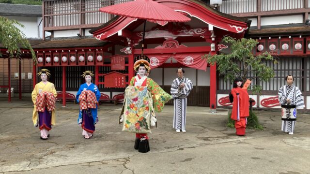 日光江戸村花魁道中