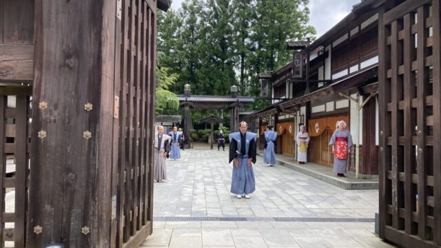 日光江戸村開門の儀